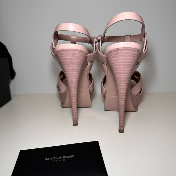 YSL Tribute Platform Sandals - Picture 4 of 5